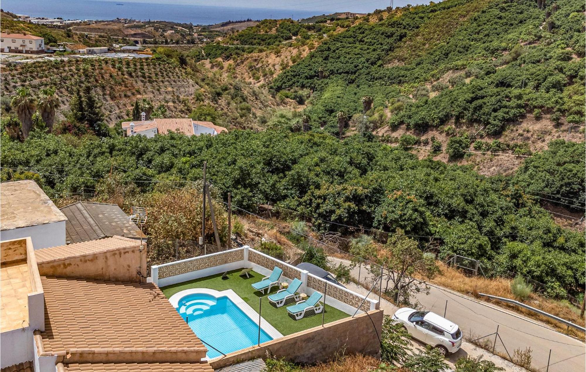 Gorgeous Home In Cajiz With Wifi Cajís エクステリア 写真